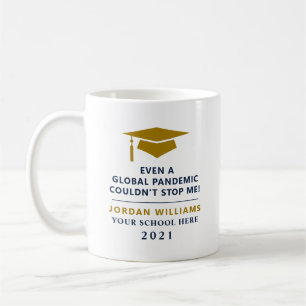 Personalized Pandemic - Graduate Class of 2021 Mug