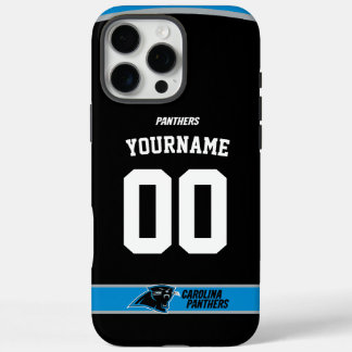 Personalized Panthers Jersey American Football iPhone 16 Pro Max Case