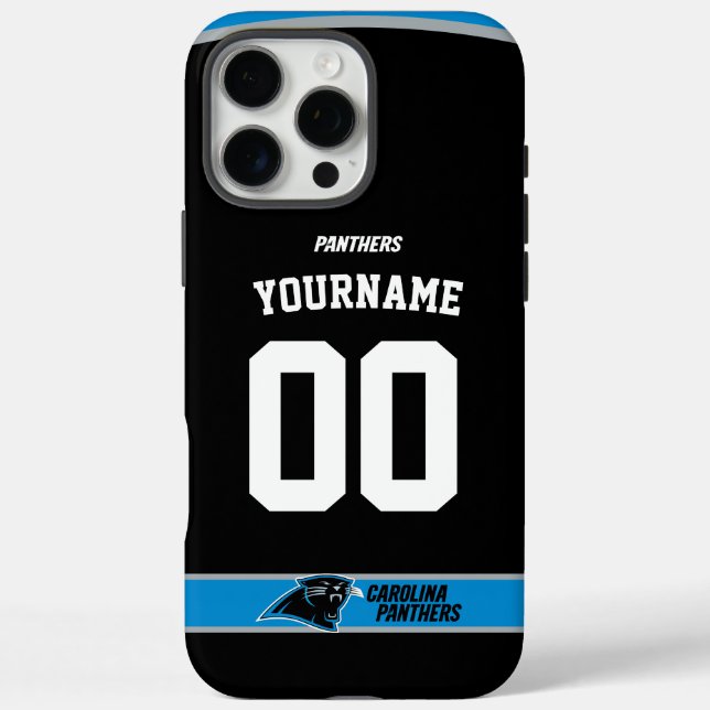 Personalized Panthers Jersey American Football Case-Mate iPhone Case (Back)