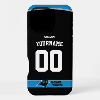 Personalized Panthers Jersey American Football iPhone 16 Pro Max Case