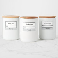 Personalized Pantry Essential Jar