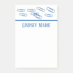 PERSONALIZED PAPER CLIP Notes