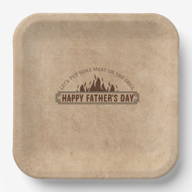 Personalized Paper Plates BBQ For any Occasion (Front)