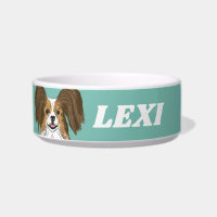 Personalized Papillon Puppy Dog Lover Custom Name