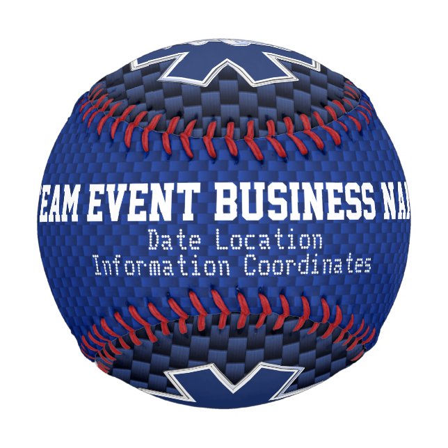 Personalized Paramedic Your Text Event Ball (Front)