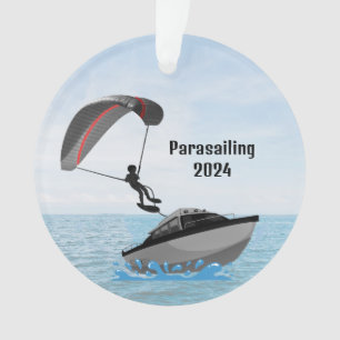 Personalized Parasailing Acrylic Ornament