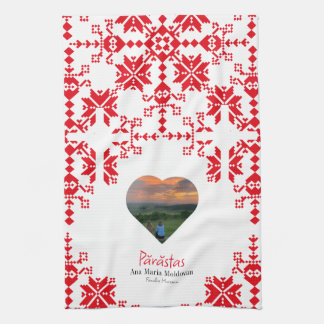 Personalized parastas  kitchen towel