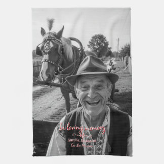 Personalized parastas kitchen towel