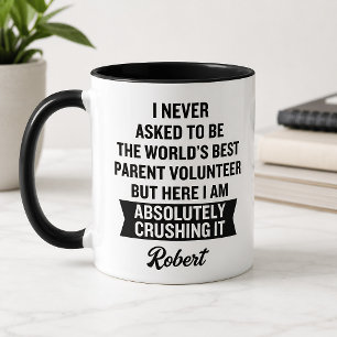 Personalized Parent Volunteer Mug