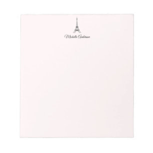 Personalized Paris Eiffel Tower France  Notepad