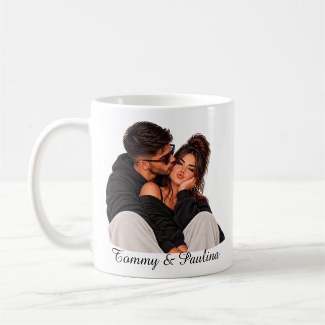 Personalized Partner Mug with Custom Name (Left)