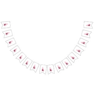 Personalized Party Bunting • Retro & Modern Décor Flags