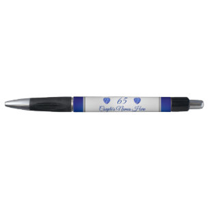 Personalized Party Favours 65th Wedding Anniversar Pen