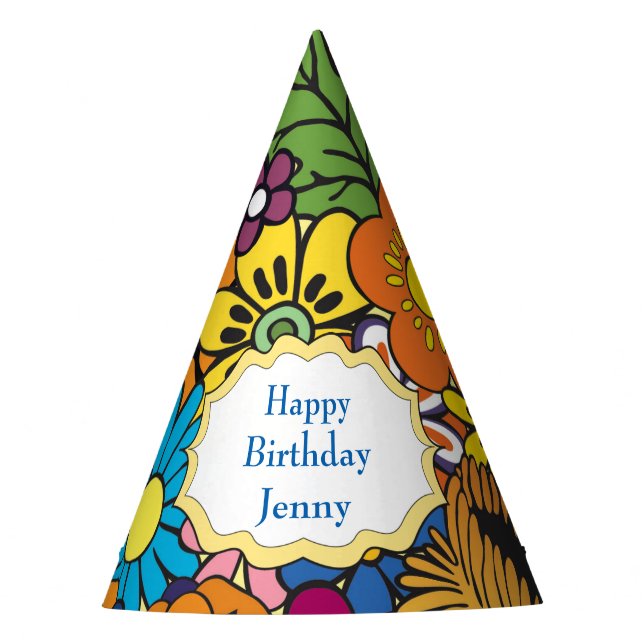 Personalized Party Hats - Party Supplies - Gifts (Front)
