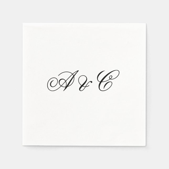 Personalized Party Napkins (Front)