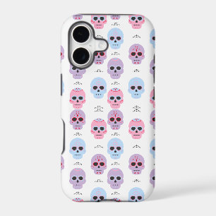 Personalized Pastel Colour Skull pattern