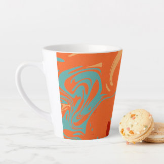  Personalized  Pastel Marbel  Cute Aesthetic Latte Mug