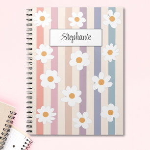 Personalized Pastel Notebook