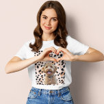 Personalized Pastel Pink with Dog Photo And Name T-Shirt<br><div class="desc">Show off your love for your furry friend with our Personalized Pastel Pink Dog Photo T-Shirt! This women's basic short sleeve t-shirt features a soft pastel pink background, customized with a photo of your beloved dog and their name. Perfect for casual wear, this t-shirt combines comfort and style, making it...</div>