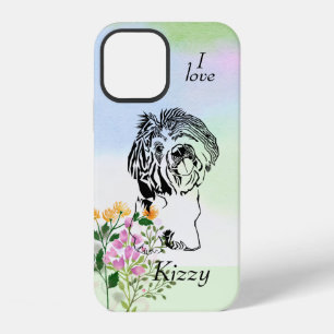 Personalized Pastel Shih Tzu Apple iPhone Case