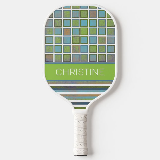 Personalized Pastels Pickleball Paddle (Front)