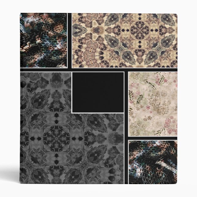 Personalized patchwork binder (Front)