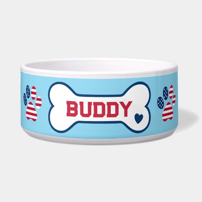Personalized Patriotic Custom Red White and Blue (Front)