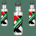 Personalized Patriotic United Arab Emirates Flag 710 Ml Water Bottle<br><div class="desc">Personalized Patriotic United Arab Emirates Flag Water Bottle. Customize it with your name for a chic girly unique look.</div>