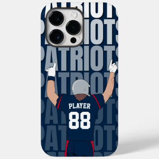 Personalized Patriots Jersey American Football Case-Mate iPhone 14 Pro Max Case