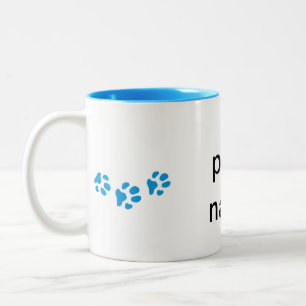 personalized paw print  mug 2