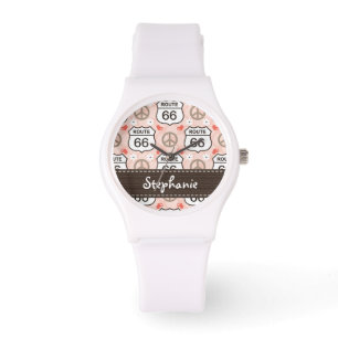 Personalized Peace Love Road Trip Watch