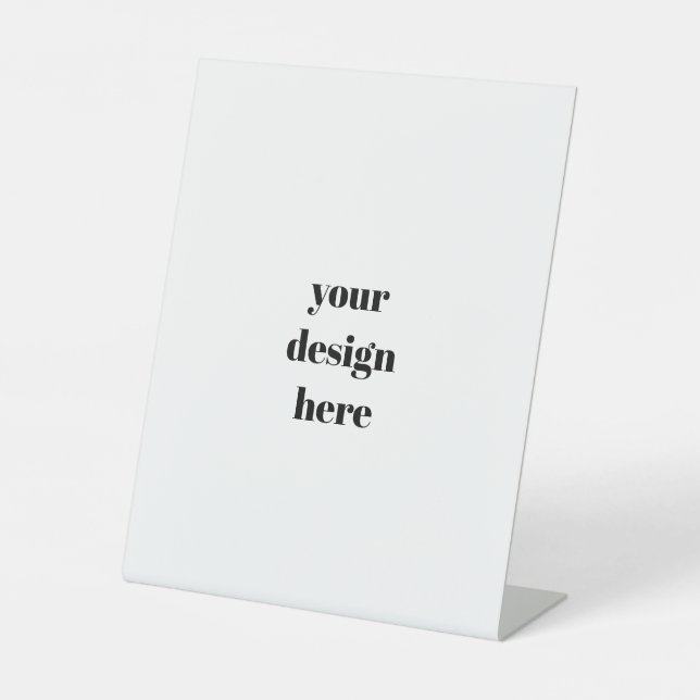 Personalized  pedestal sign (Front)