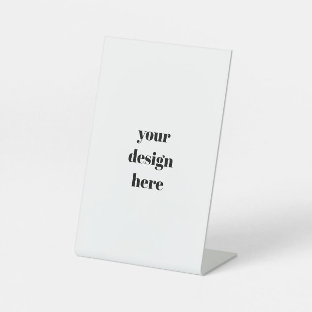 Personalized  pedestal sign (Front)