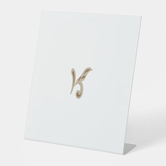 Personalized Pedestal Signs Your Special Occasions (Front)