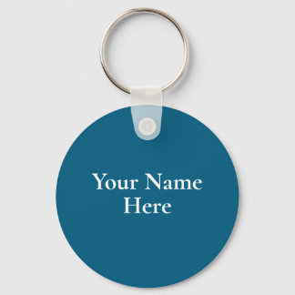 Personalized Pelican landing on post Keychain