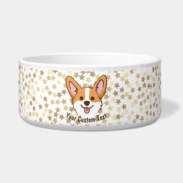 Personalized Pembroke Welsh Corgi Puppy Dog Stars (Front)