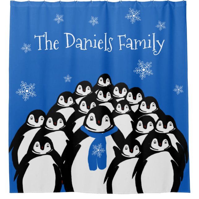 Personalized Penguin Family (Front)