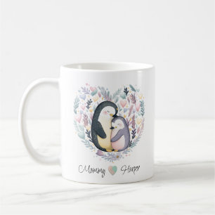 Personalized Penguin Love Mug