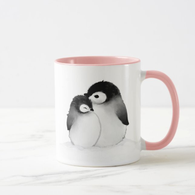 Personalized penguin mug (Right)