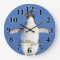 Personalized Penguin  Wall Clock