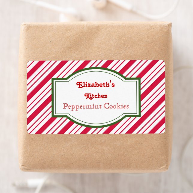 Personalized Peppermint Labels (Insitu)
