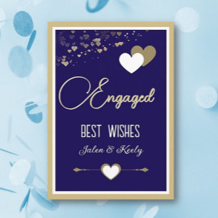 Personalized! Perfect Couples Engagement Card