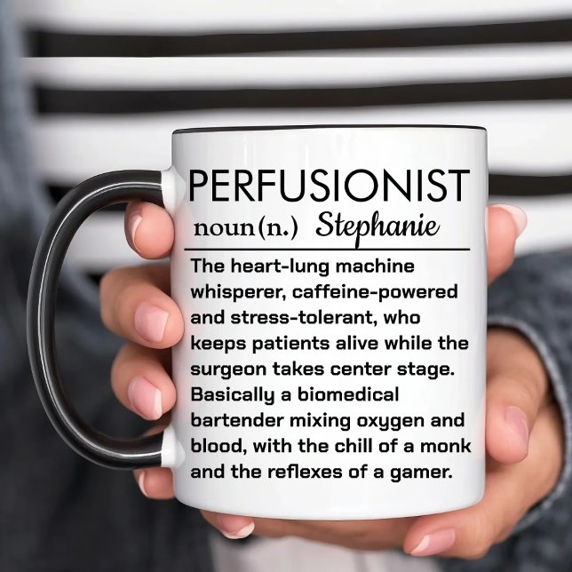 Personalized Perfusionist Definition Mug (Creator Uploaded)