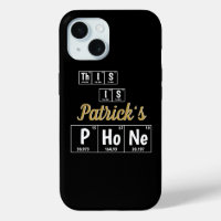 Personalized Periodic Table of Elements Chemistry 