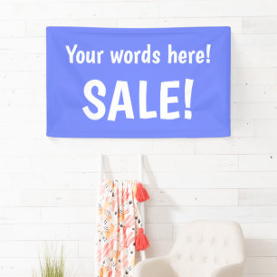 Personalized Periwinkle Sale Banner