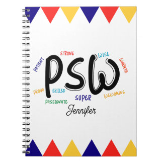 Personalized Personal Support Worker PSW Notebook