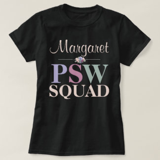 Personalized Personal Support Worker Team Gift T-Shirt