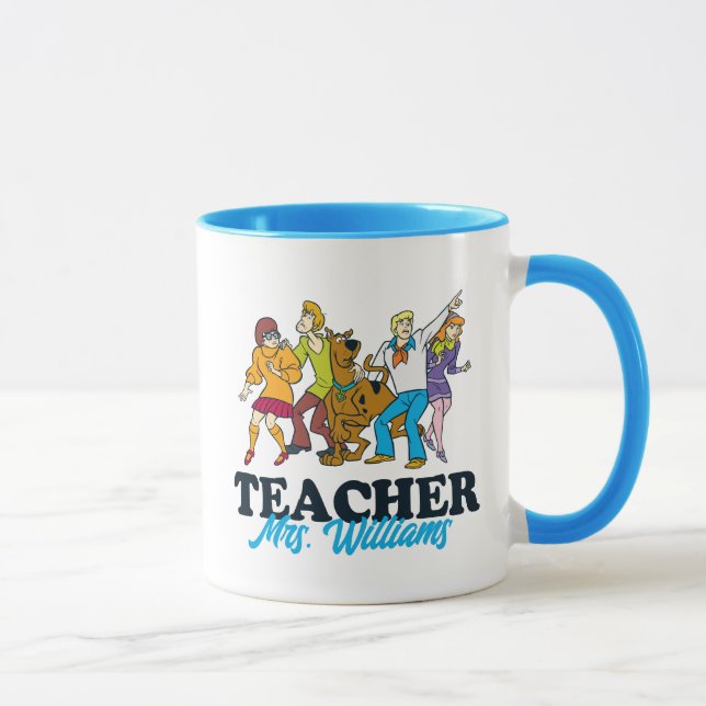 Personalized | Personalized | Whole Gang 13Teacher Mug (Right)