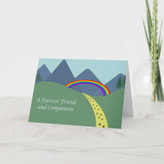 Personalized Pet Bereavement Sympathy Card SPO