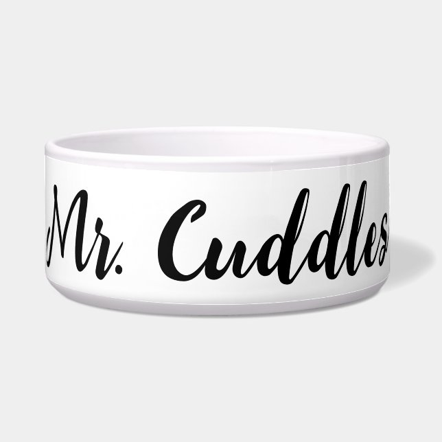 Personalized Pet Bowl (Front)